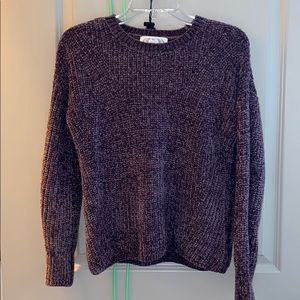 Soft purple sweater